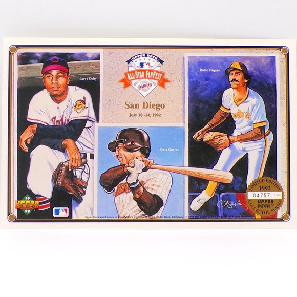 Upper Deck Other - Upper Deck 1992  All Star Fan Fest Limited Edition Collector Series Card